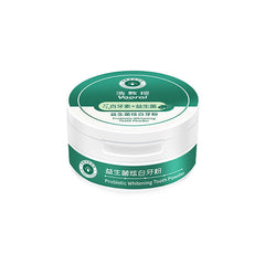 浩博士 益生菌炫白牙粉 白牙素+益生菌 深度清洁 炫白净齿 清新口气 50克
