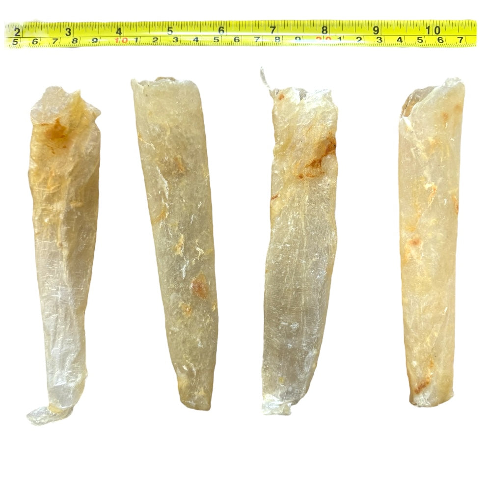 惠民堂巴沙筒胶,精选巴沙鱼制成,滋补养生首选。Basa fish maw rich in collagen, perfect for nourishing soups