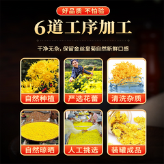 同仁堂 金丝皇菊 清肝明目 清热润喉 祛湿养肝 10克