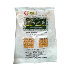 惠民堂 广东沙溪牌 沙溪凉茶 75克 正品草药包 正面外观 Shaxi Liangcha Cold Season Herbal Tea 75g Bag Front Package