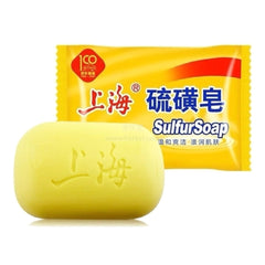 Shanghai Soap Liu Huang Zao Sulfur Soap 85g Face Wash