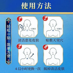 北京同仁堂 咽扁康 穴位贴敷 治疗贴 咽炎 扁桃体炎 化痰 8贴