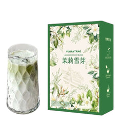 Yixiantang Jasmine Snow Buds No Sugar 22gX7bags Milk Green Tea Nai Cha