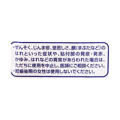 Japan Hisamitsu Mohrus Tape L 40mg 7pcs Jiuguang