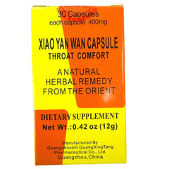 KPIC Xiao Yan Wan Capsule Throat Comfort 30 Capsules