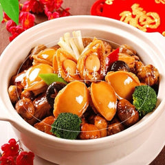 惠民堂 大连鲍鱼干 35头 4-6cm 200克 鲜甜干鲍 红烧煲汤