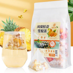 HMT Pineapple Osmanthus Flower Pear Tea 375g Fengli Guihua 25Bags