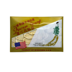 Large American Ginseng Root Slices 4oz Gift Box