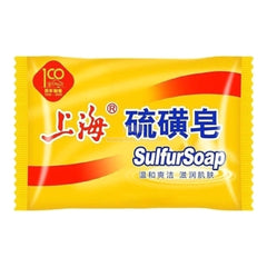 Shanghai Soap Liu Huang Zao Sulfur Soap 85g Face Wash