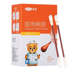Cofoe Medical Cotton Swab for Bleeding Infection 50 Counts