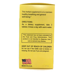 老威 鳄鱼哮喘丸 定喘镇咳 止咳化痰 润肺平喘 60片