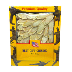 惠民堂 特大号花旗参片礼盒装 美国特产西洋参 送礼佳品 名贵礼物 滋补养生 4oz