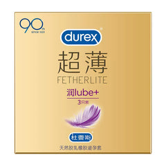 Durex Fetherlite Lube+ 3-pack