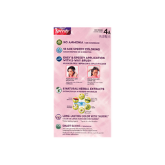 Bigen Hoyu Hair Dye # 4 Chestnut (Ammonia-Free) with Brush