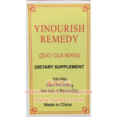 Yinourish Remedy Zuo Gui Wan - Huimin Herb Online, LLC