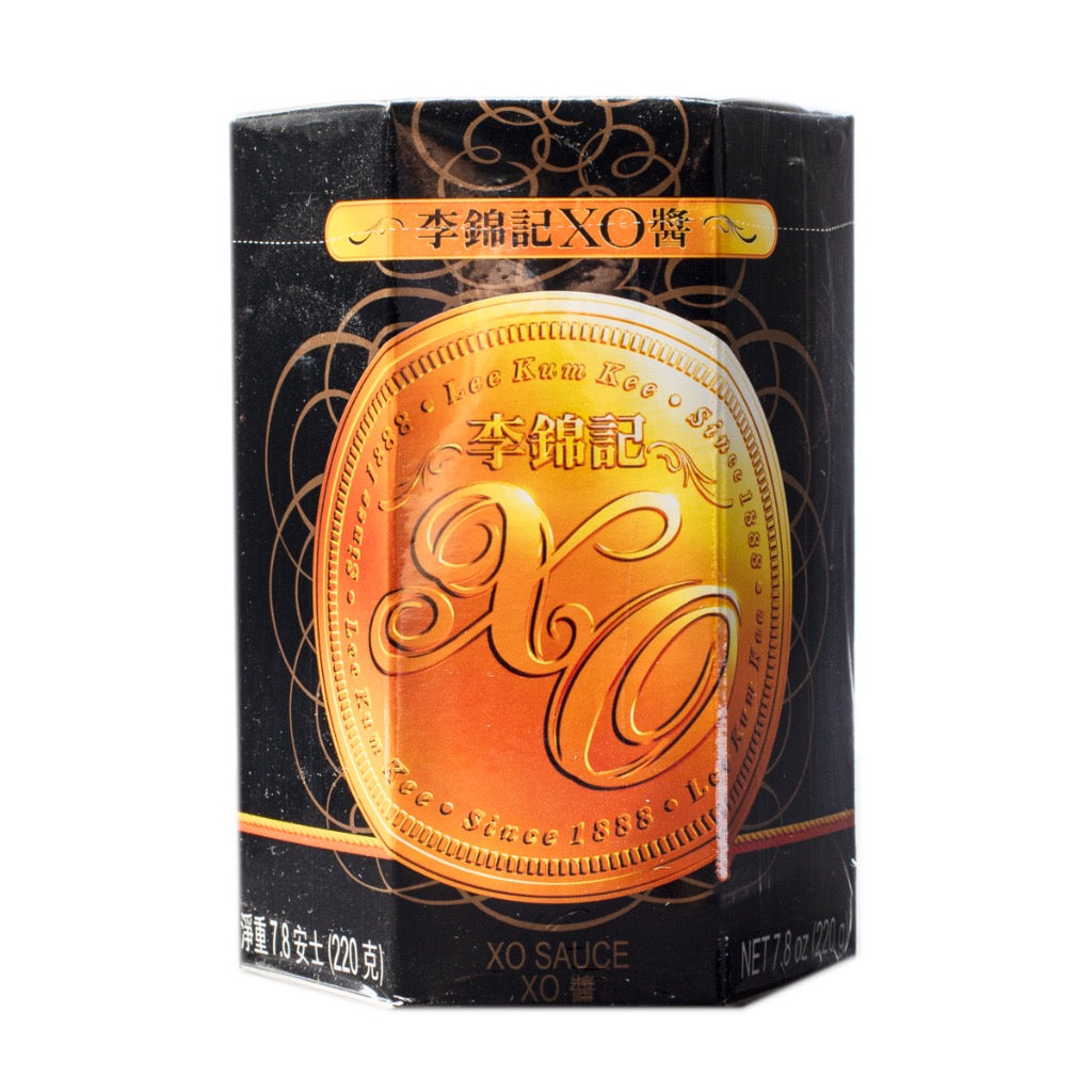 李锦记XO酱7.8oz瓶装展示 Lee Kum Kee XO Sauce 7.8 oz jar