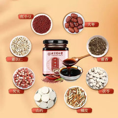 同仁堂 伏湿膏 蜂蜜山药茯苓芡实 祛湿 补脾健胃 补血 月经调理 补血改善气色 300 克 红枣薏米麦芽糖