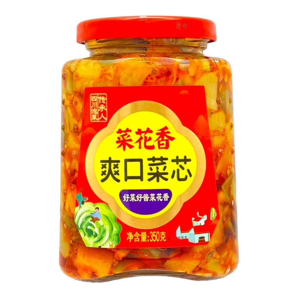 CHX Preserve Radish Mustard in Chili Oil 350g CaiXin