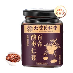 Tong Ren Tang Authentic Poria Mulberry Suanzaoren Paste for Sleep 300g