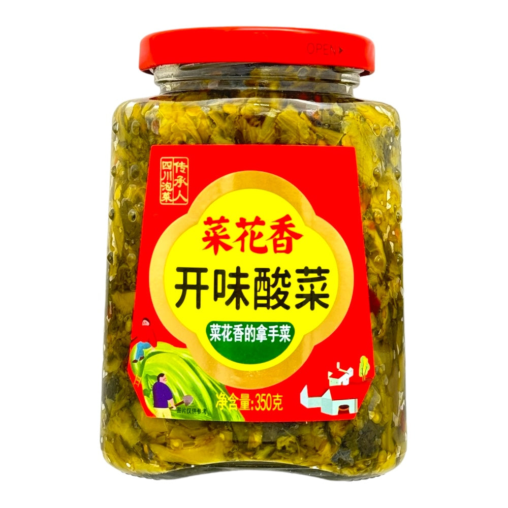CHX Preserve Sauerkraut Mustard in Chili Oil 350g SuanCai