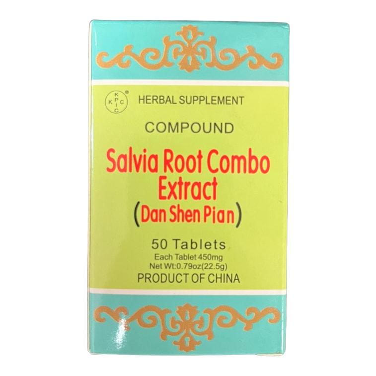 KPIC Dan Shen Pian Salvia Root Combo Extract 50pills Blood Health Combo