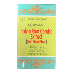 KPIC Dan Shen Pian Salvia Root Combo Extract 50pills Blood Health Combo