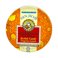 Nin Jiom Herbal Candy Tangerine Lemon 60g