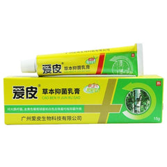 Aipi Cao Ben Yi Jun Ru Gao Herbal Cream for Itching 15g