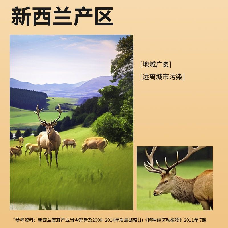 惠民堂 精选 新西兰高级鹿茸片 礼盒装 送礼佳品 强身健体 抗衰老 补肝肾 提高免疫 37克