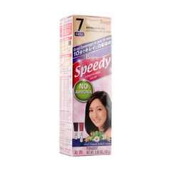 日本Hoyu Bigen 美源染发剂 染发膏 7号 深棕黑色 DIY染发霜 80克