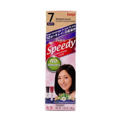 日本Hoyu Bigen 美源染发剂 染发膏 7号 深棕黑色 DIY染发霜 80克