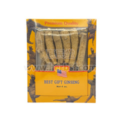 惠民堂 花旗参礼盒 中长支 4oz American Ginseng Gift Box Medium Long Root 4oz