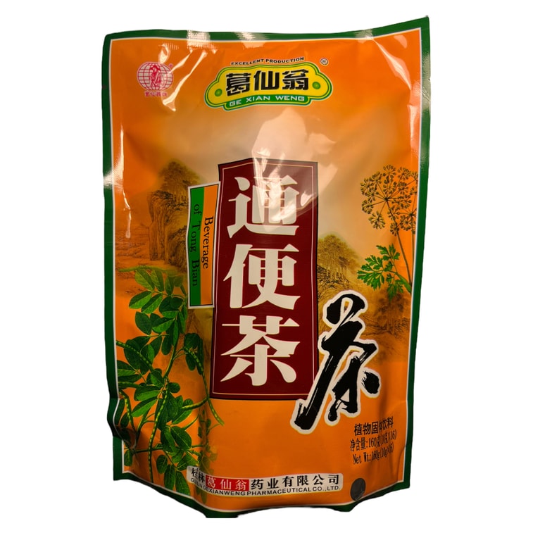 Ge Xian Weng Beverage Of Tong Bian 10g*16 Tong Bian Cha
