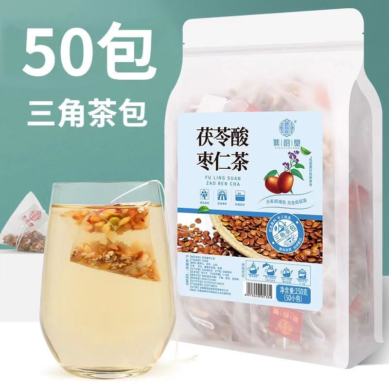 HMT Poria Spina Date Seed Tea 50Bags Fuling Suanzaoren 250g
