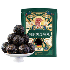 福牌 阿膠黑芝麻丸 無蔗糖 福牌阿膠 養顏補血 補腎益髮 126克 9克x14丸