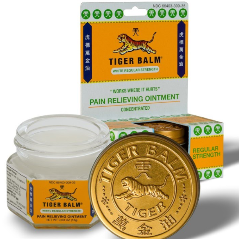 Tiger Balm Pain Relieving Ointment White 18g