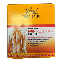 Tiger Balm Pain Relieving Patch 5 Patches 4.75 X 3.14 in