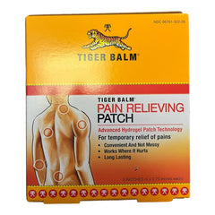 Tiger Balm Pain Relieving Patch 5 Patches (4.75 X 3.14 inches each)