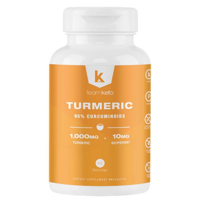 TeamKeto Turmeric 95% Curcuminoids 1000 mg