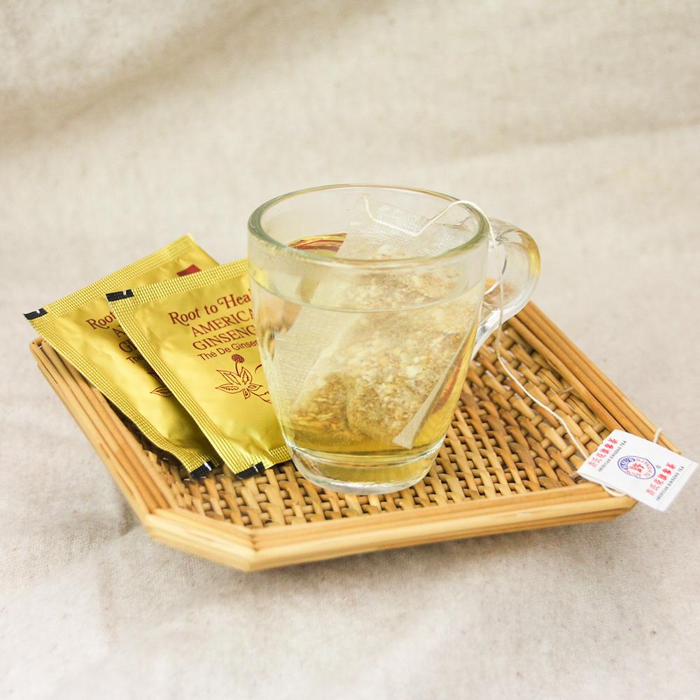 Hsu's Root to Health American Ginseng Tea 20 Tea Bags 40g Gift Box