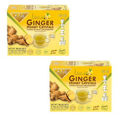 Prince of Peace Ginger Honey Crystals Lemon Flavor Ginger Tea 10*18g