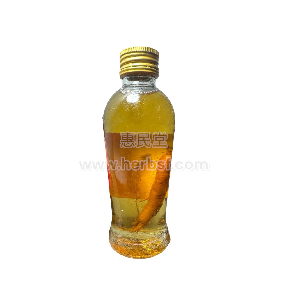 高丽参饮品展示图 herbal energy drink ginseng