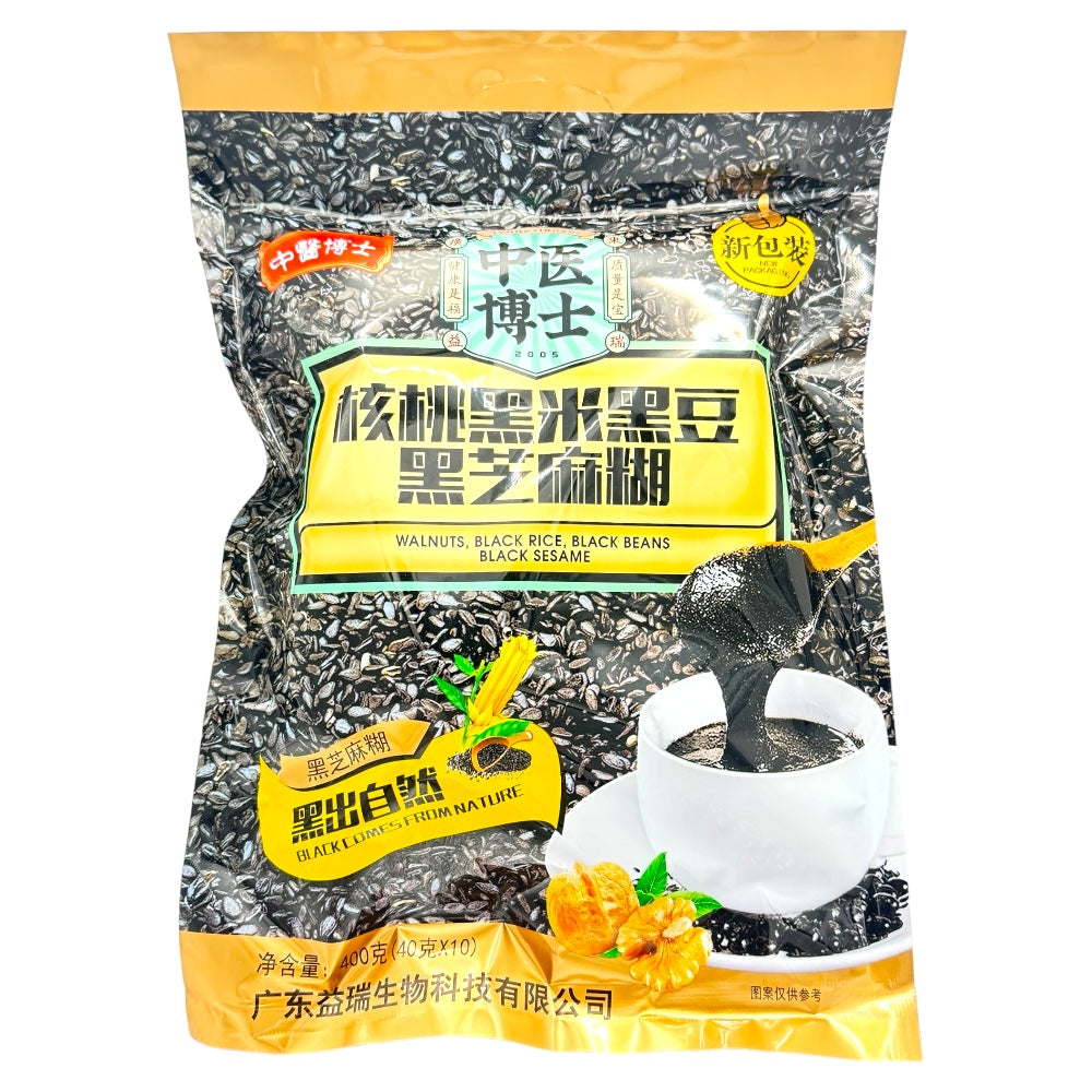 Walnut Black Rice Black Bean Black Sesami Powder 10bags*40g