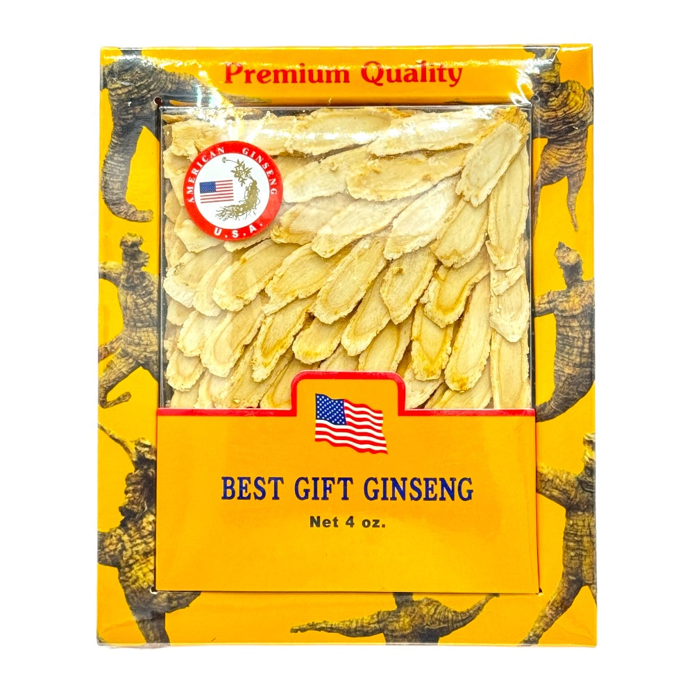 HMT American Ginseng Slices Gift Box 4oz