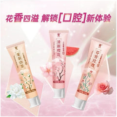 SanJin Watermelon Frost Toothpaste Jasmine White Tea Flavor 100g