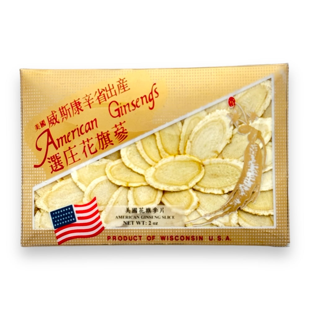 惠民堂 花旗参片 礼盒 大片 2oz 送礼佳品 西洋参片