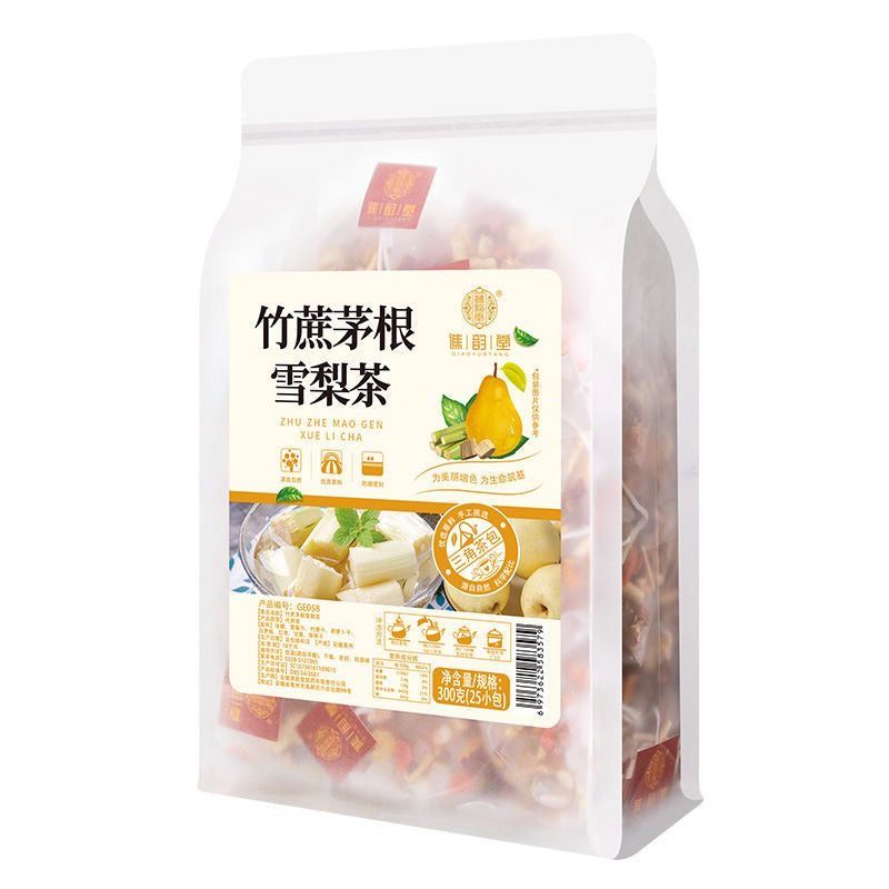 竹蔗茅根雪梨茶 12克×25包 清熱潤喉 解暑止渴