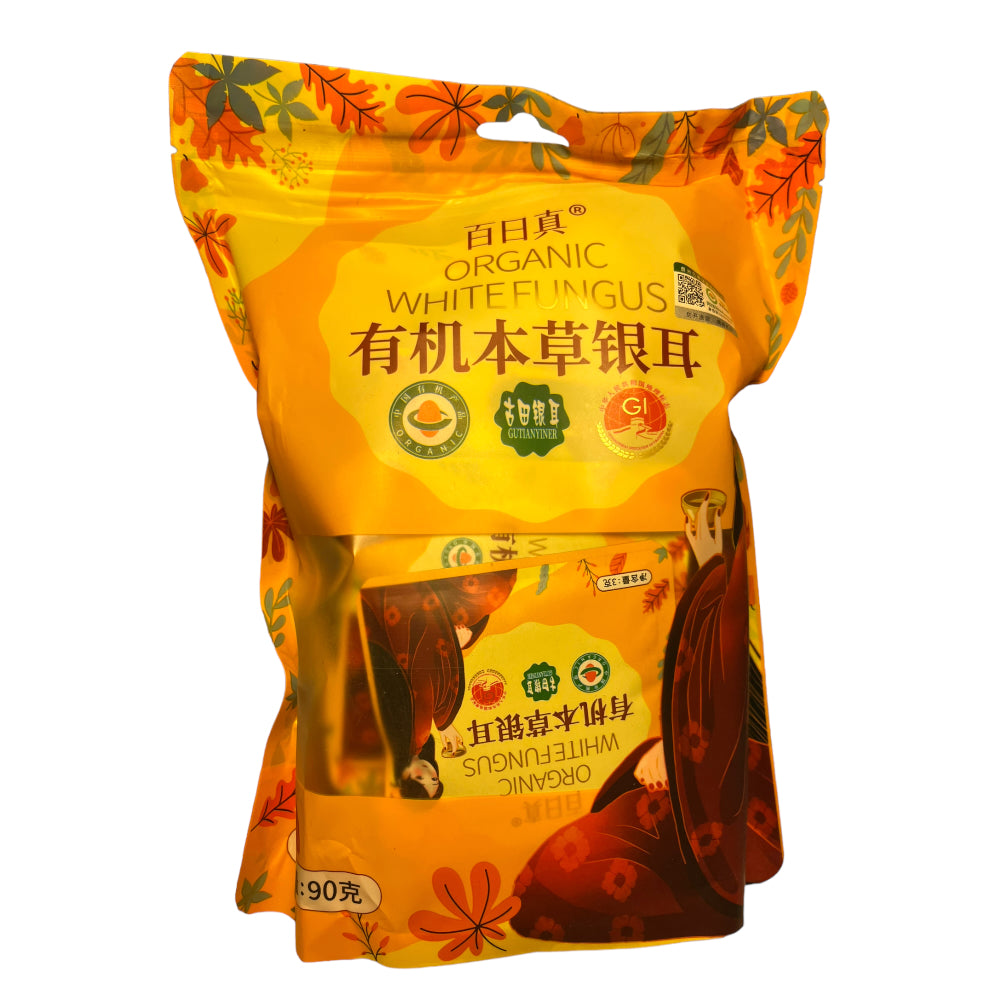 BaiRiZhen Organic White Fungus 3g/bag (Buy 30 Bags Get Free Mix Mate)