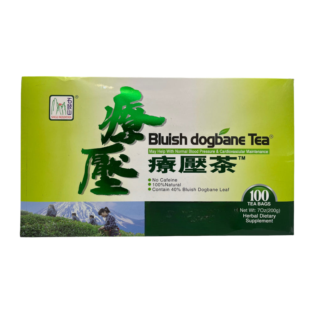 Shigu Moutain Bluish dogbane Tea 100 Bags for Blood Pressure and Cardiovascular