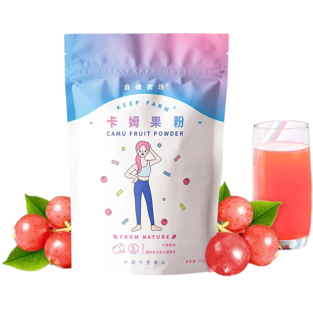 Keep Farm Camu Fruit Powder From Nature 80g